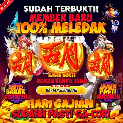 MAHASPIN member baru 100% meledak